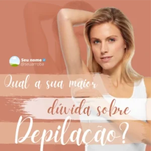 Pack Canva Depilação Corporal
