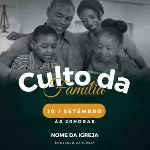 kit de artes culto da familia