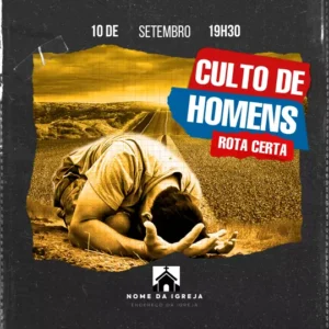 kit de artes culto de homens